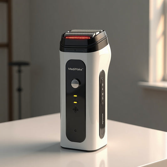 Afeitadora Eléctrica Omnix Premium — lifestyle
