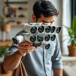 Kit 8 Cámaras de Seguridad Omnix — lifestyle
