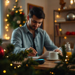 Luces Navideñas LED Omnix — lifestyle