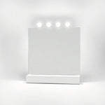 Espejo de Maquillaje LED 8 Pulgadas con Luz — white