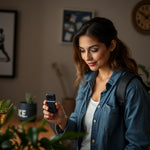 Luz Nocturna Panda Silicona LED Omnix — lifestyle